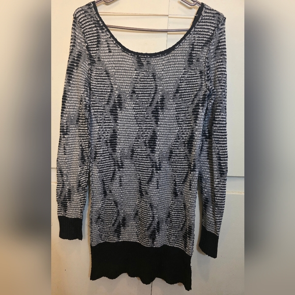 Free People Scoop Back Low-Cut Sweater Dress Bodycon - Size Medium - Picture 1 of 9